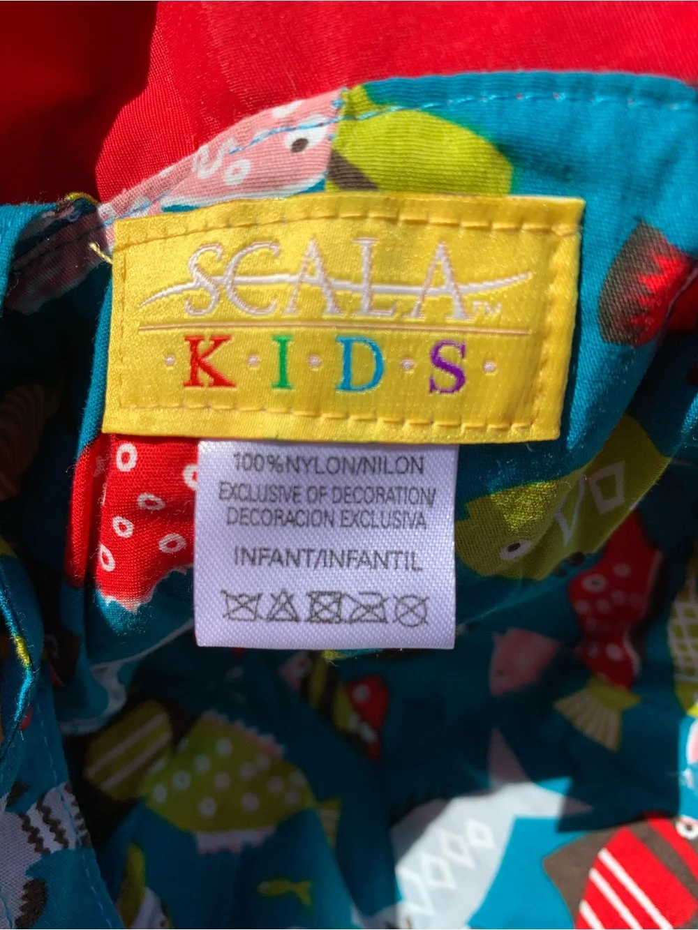 Scala Kids sun hat. NWT